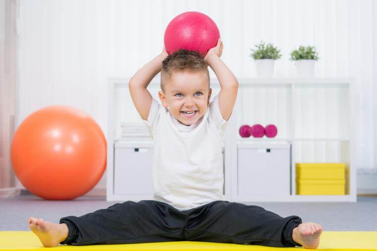 boy with ball