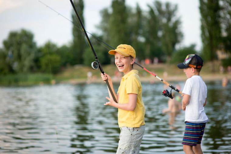 Free Kids Cast & Catch at Montgomery County Veterans Memorial Park