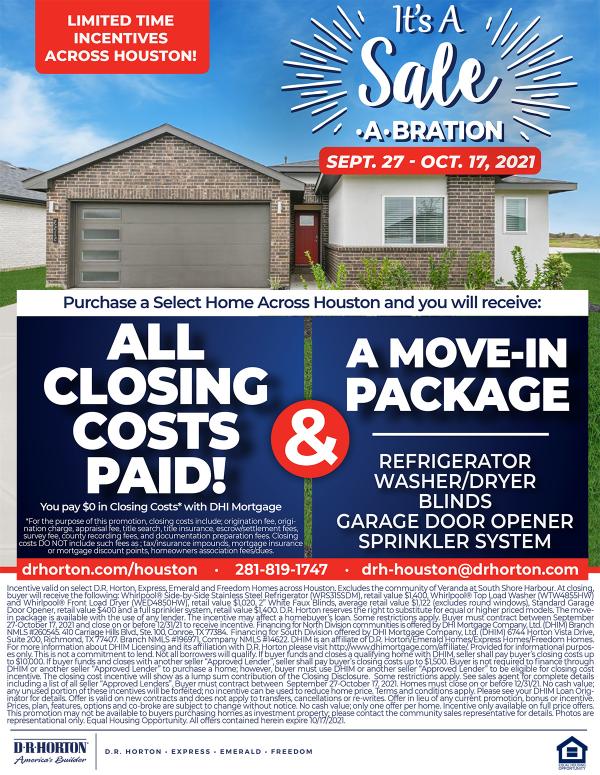 Sale-A-Bration Express Homes