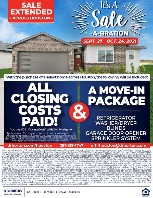 Express Homes Sale-A-Bration