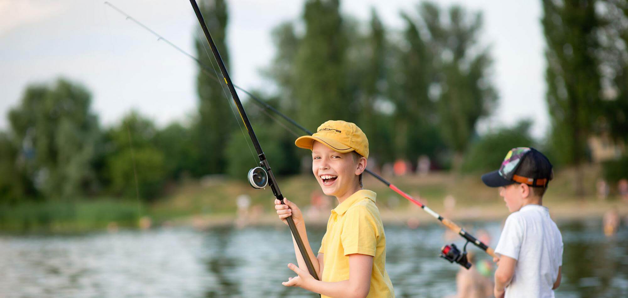 Free Kids Cast & Catch at Montgomery County Veterans Memorial Park